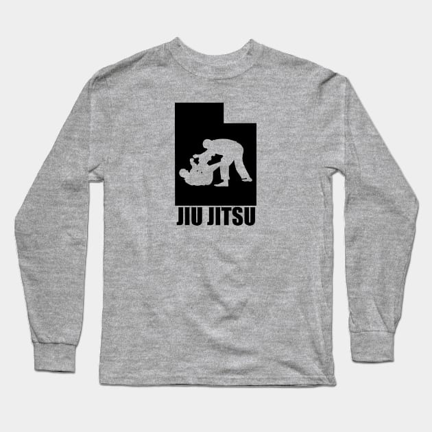 Utah BJJ (w/ Text) Long Sleeve T-Shirt by Ruiz Combat Grappling